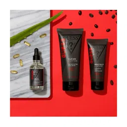 Guess Grooming Effect Clean with Caffeine Rejuvenating Face Wash for Men - 200 ml image 4