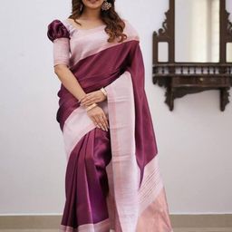 Sitanjali Ethnic Motifs Zari Silk Blend Kanjeevaram Saree-picture-33