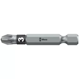 WERA POZIDRIV BIT, SIZE PZ3, 50MM, 05059924001-44