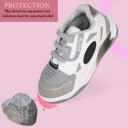 BAESD Kids Printed Suede Sneakers-image-95