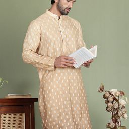 Anouk Men Floral Printed Sequinned Floral Kurta-picture-41