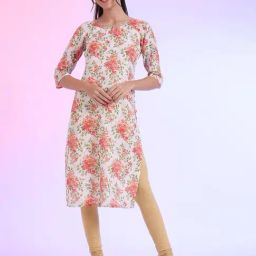 Aurelia Multi Floral Kurta-image-12