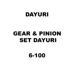 Dayuri Gear & Pinion Set Spare for Angle Grinder 6-100-image-94