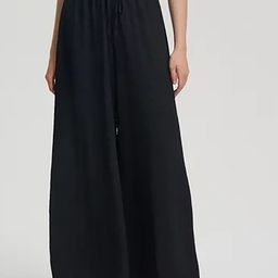 Kotty Women High-Rise Easy Wash Pleated Loose Fit Wide Leg Trousers-image-28