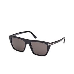 Tom Ford Men Square Sunglasses with UV Protected Lens FT1175 56 01A-image-5
