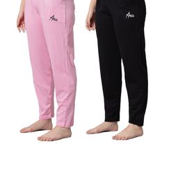 Pack of 2 Women Cotton Relax Fit Pyjama-image-121