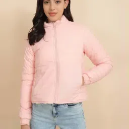 Allen Solly Pink Regular Fit Reversible Jacket-picture-37