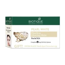 BIOTIQUE Pearl White Flawless Glowing Skin Facial Kit-picture-39