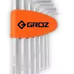Groz 7 Hexagon Key Set 7 Hex Keys With Ball ALN/HX-BL/7L/GRZ-20