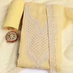 Meena Bazaar Woven Design Unstitched Dress Material-image-36