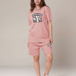 Uttam Printed Pure Cotton Top With Shorts Co-Ords-image-22