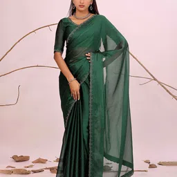 Moda Rapido New Stylish Embellished Beads and Stones Art Silk Saree-image-21