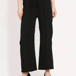 Westwood Black Pleated Palazzo-picture-22