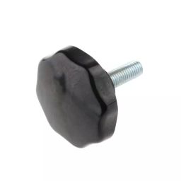RS PRO Black Multiple Lobes Clamping Knob M10 Threaded Stud, 686143-image-88