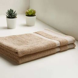 Spaces Hygro Champagne Gold Cotton 600 GSM Hand Towel - Set of 2-78