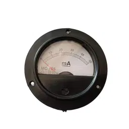NS 0-50 mA Range Round Shape Dial Panel Milli Ampere Meter for Laboratories-33