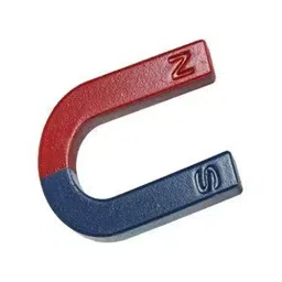 NS Blue and Red Color Alnico U Shaped Magnet for Science Labs-25