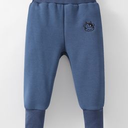 Kookie Kids Full Length Lounge Pants Animal Embroidery - Blue-picture-20