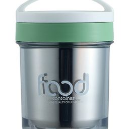 Yamama Single Layer Stainless Steel Lunch Box  Green-image-1
