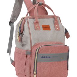 1st Step Smart And Multi-Functional Diaper Bag Backpack Diaper Bag (Pink)-20