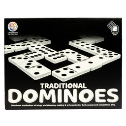 Ratnas Traditional Dominoes - Black-13