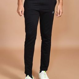 SKYKNIT Men Slim-Fit Cotton Track Pants-image-102