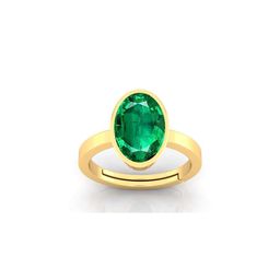 Pranjal Gems Certified 5.25 Ratti 4.62 Carat Emerald Panna Gemstone Ring-47