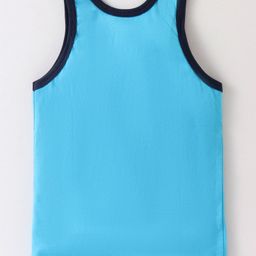 Simply Sinker Sleeveless Sandos Text Print Pack of 3- Multicolour image 3