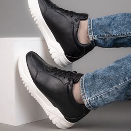 HI Toes Men Elavator Sneakers-image-86