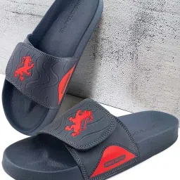 Red Tape Men's Navy Slides image 1