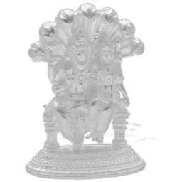Sri Jagdamba Pearls 800 Silver Narashimha Swamy Divine Idol - 14 gm-image-86