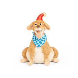 Home4U Beige Resin Miniature Bailey Dog - Set of 1-image-1