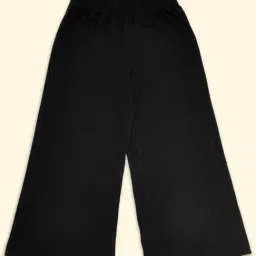 Pantaloons Junior Black Cotton Regular Fit Trousers-picture-33
