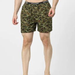 Jack & Jones Multicolor Printed Boxers-image-93