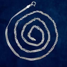 Taraash 92.5 Sterling Silver Chain for Women-image-53
