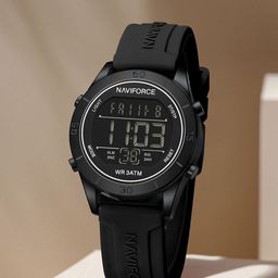 Naviforce Women Dial & Straps Digital Watch NF5054_B W B-28