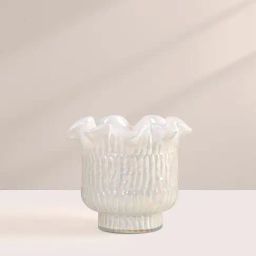 Doft Flower Cut Orange Soy Wax Votive Candle-1