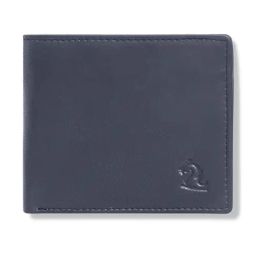 Kara Blue Leather Bi-Fold Wallet for Men-picture-19