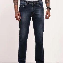 showoffff Showoff Navy Blue Straight Fit Jeans-picture-35