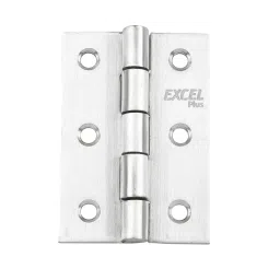Excel Welded Hinges 75x400 mm Matt Finish, SS-WLD-HNG-3x16-16
