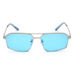 Irus Blue Rectangular UV Protection Sunglasses for Men-image-74