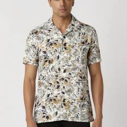 Van Heusen Multi Slim Fit Printed Shirt-image-43