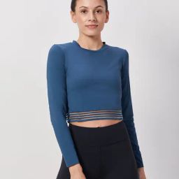 SEEQ Teal Crop Top-picture-20