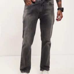 Showoff Grey Straight Fit Jeans-image-28