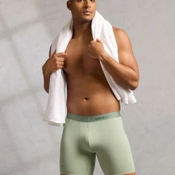 U.S. Polo Assn. Green Nylon Regular Fit Logo Briefs-48