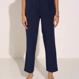 Annabelle By Pantaloons Navy High Rise Pants-image-45