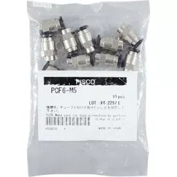 PISCO Female Straight Standard Type Φ6 mm, PCF6-M5 (Bag of 10 Pcs)-picture-28