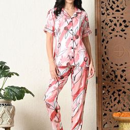 aaivan Women Printed Night suit-image-92