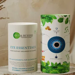GUT & BEYOND Eye Essential Gummies - 60 Gummies - Coffee Flavor-47