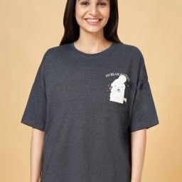 Dreamz by Pantaloons Grey Cotton Printed T-Shirt-picture-41